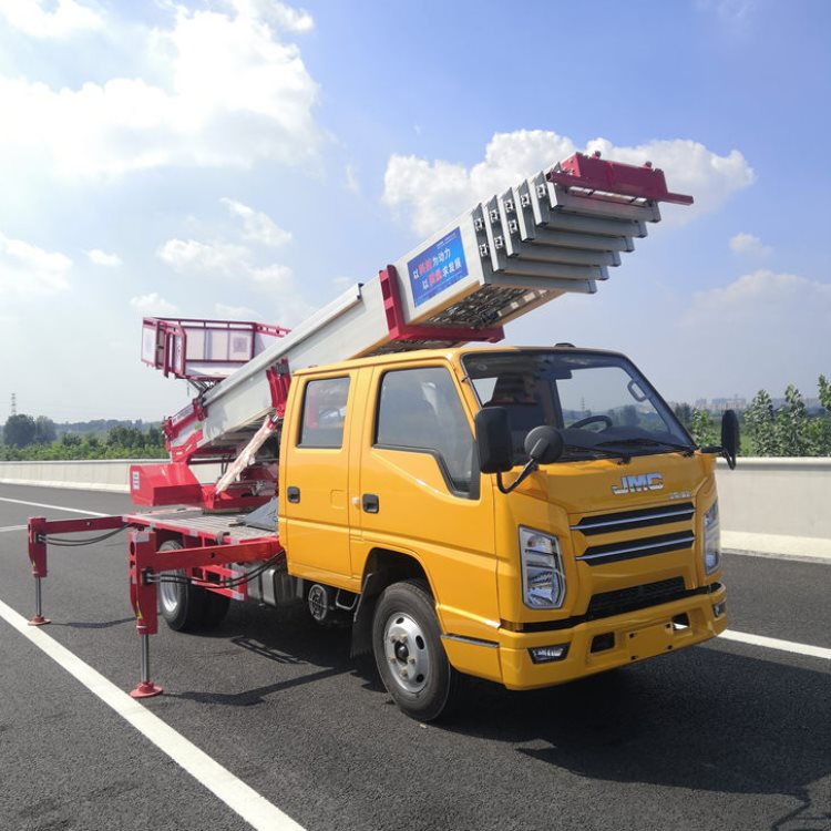 坡头出租云梯车电话 水泥上楼